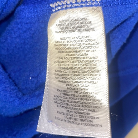 Ralph Lauren Polo Neon Blue Zip-Up hooded jacket size #M - Picture 7 of 7